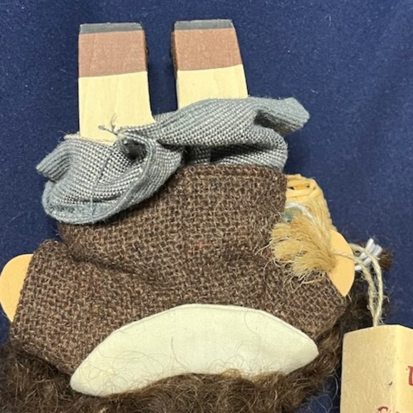 VTG 1998 Wooden Little Pilgrim Girl Doll Lizzie High The Little Ones 6"x4" - Picture 12 of 16